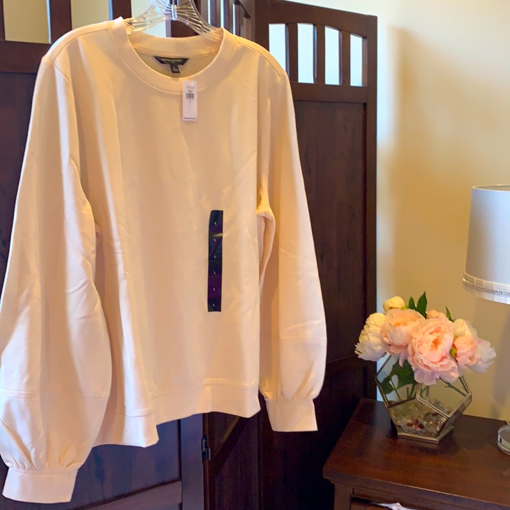 Nwt BRF cream sweater